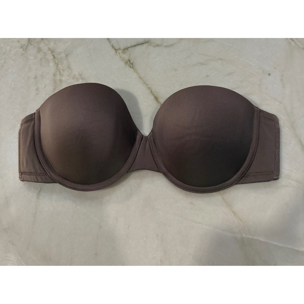 Wacoal Red Carpet Strapless Underwire Bra 854219 Cocoa Brown 36C